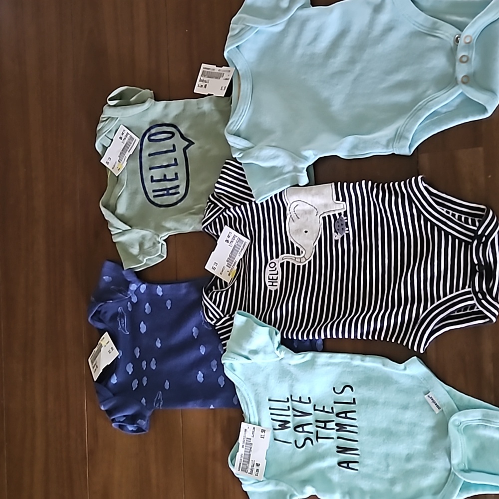 NWT Lot of newborn unisex ones